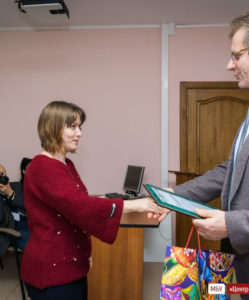 Торжественное награждение в Администрации Колпашевского района 27 декабря 2018 г.